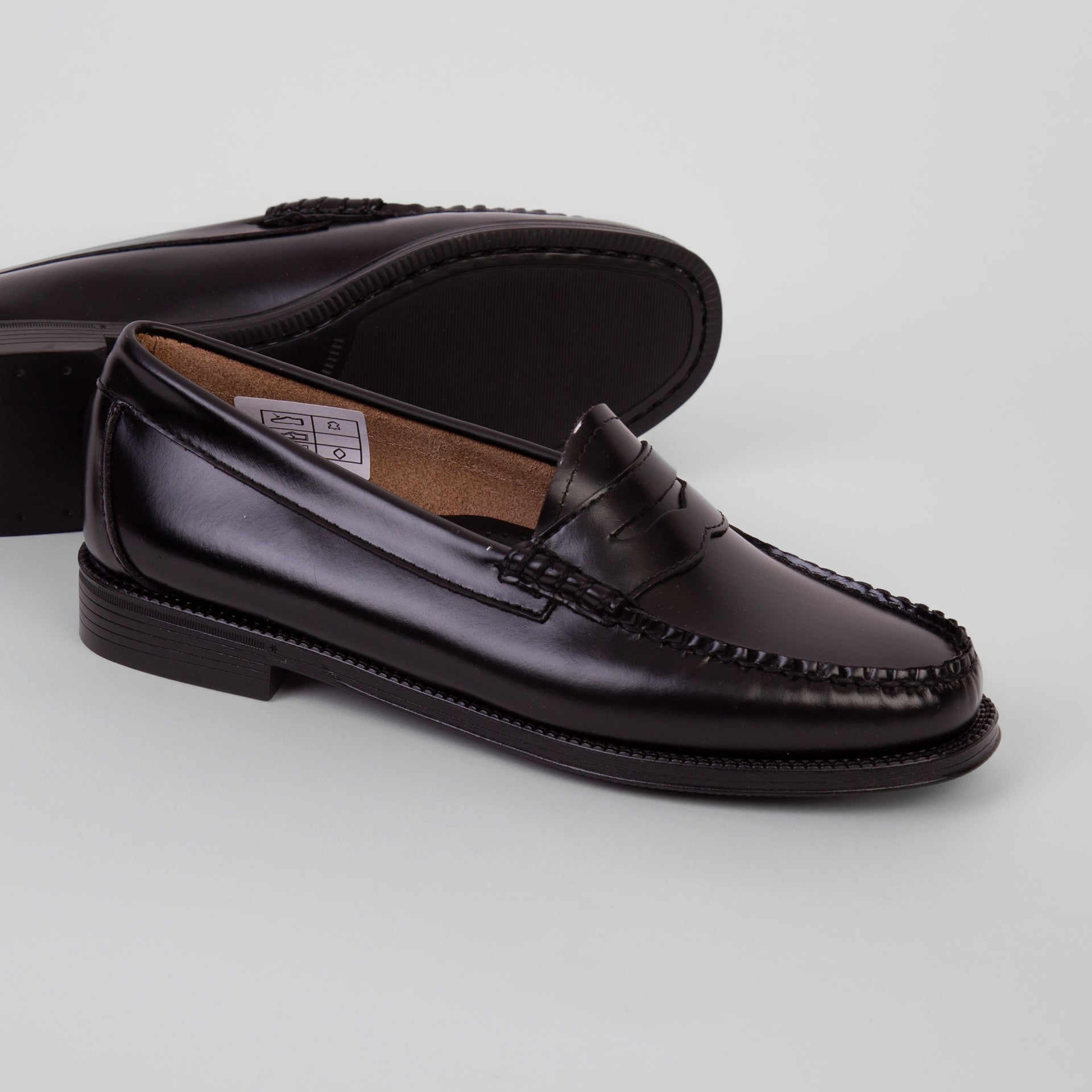 GH BASS LOAFERS 41710D 000 BLACK – Flanella Shop